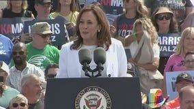 VP Kamala Harris rallies in Eau Claire, Wisconsin [FULL SPEECH]