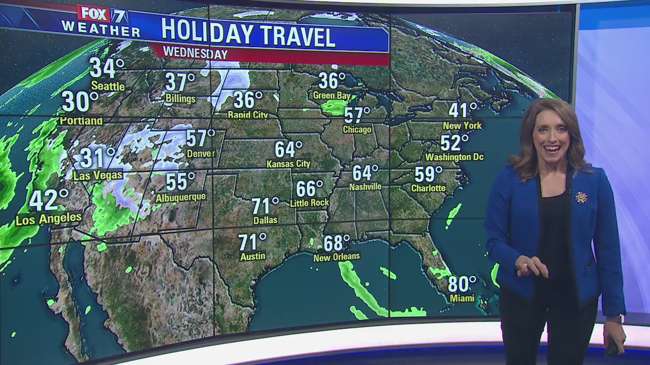 Evening weather forecast for December 22, 2019