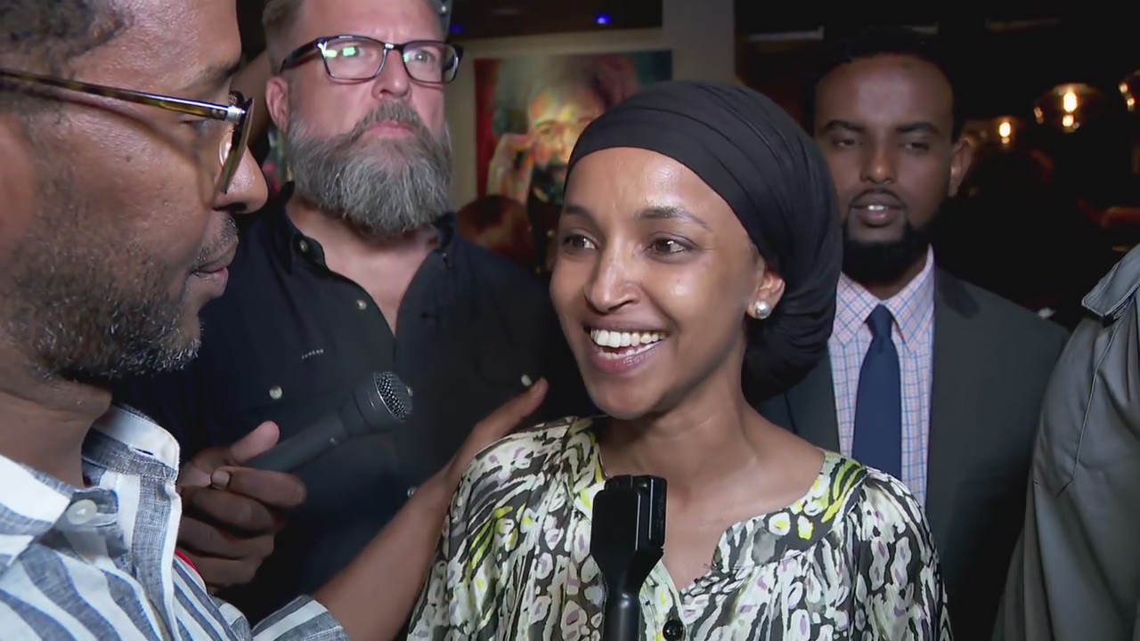 Rep. Ilhan Omar cruises to victory in primary race