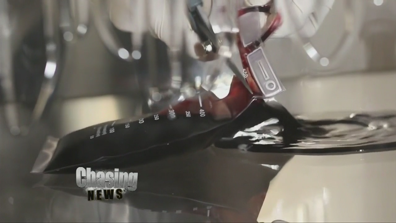 Sculpture in response to 32-year ban on gay and bisexual blood donations