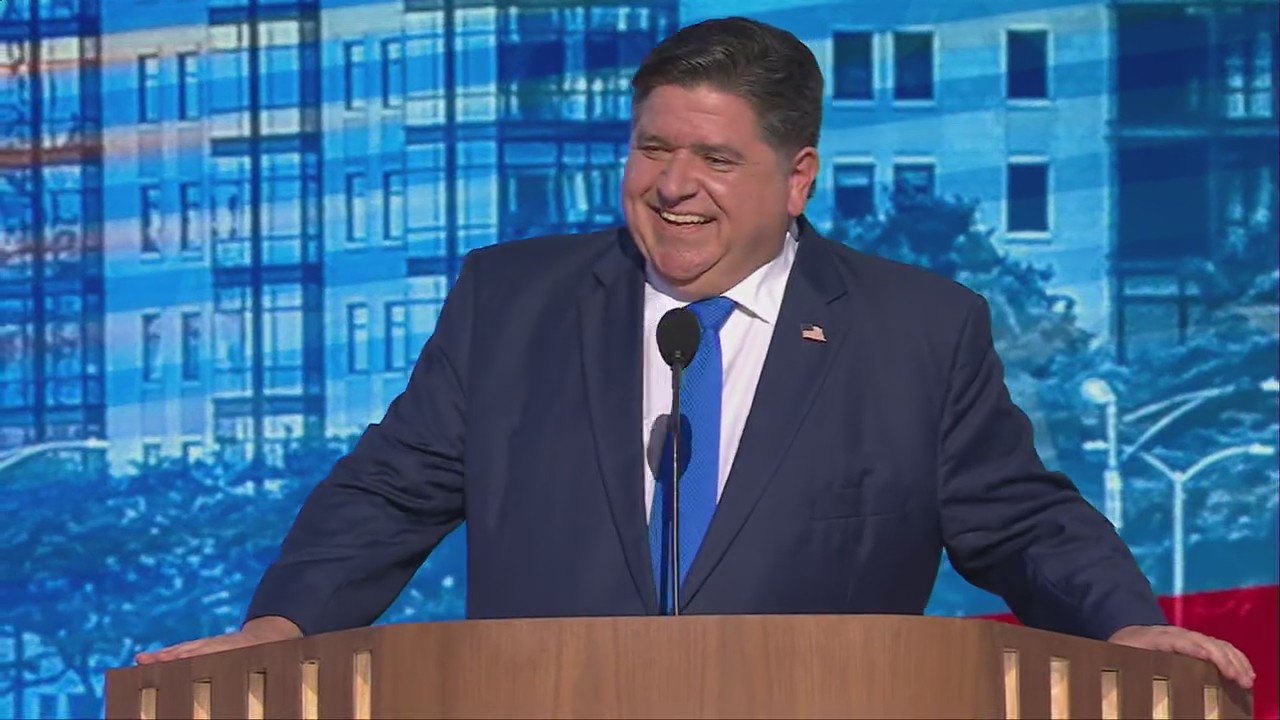 Illinois Gov. JB Pritzker slams Trump during DNC speech | FOX 9 ...