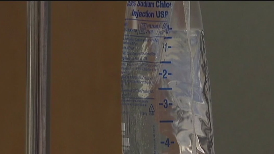IV bag shortage possibility after Hurricane Helene