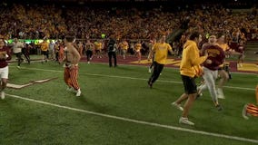 Gophers won't be fined for field storm after USC win
