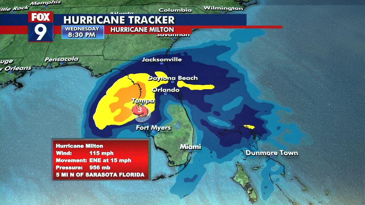 Tracking Hurricane Milton: Landfall made in Fla.