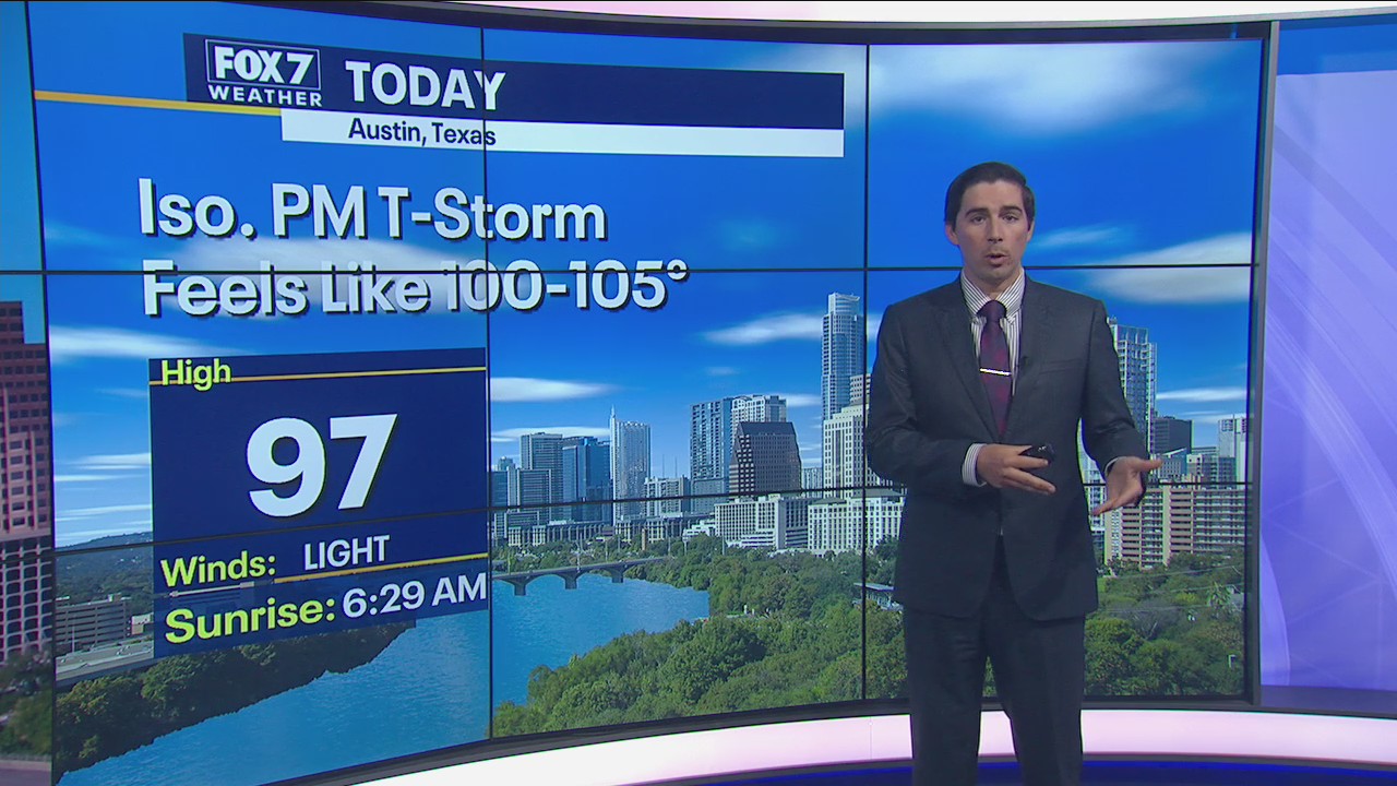 Noon weather forecast for June 17, 2021