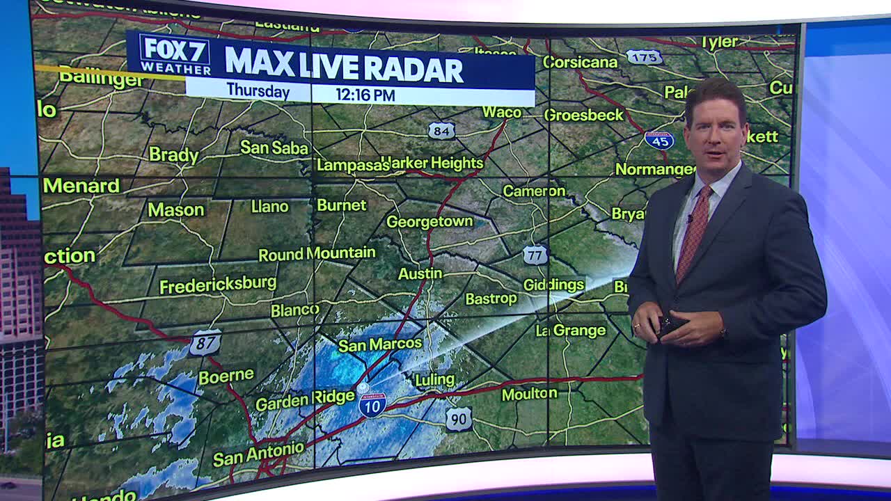Noon weather forecast for November 4, 2021