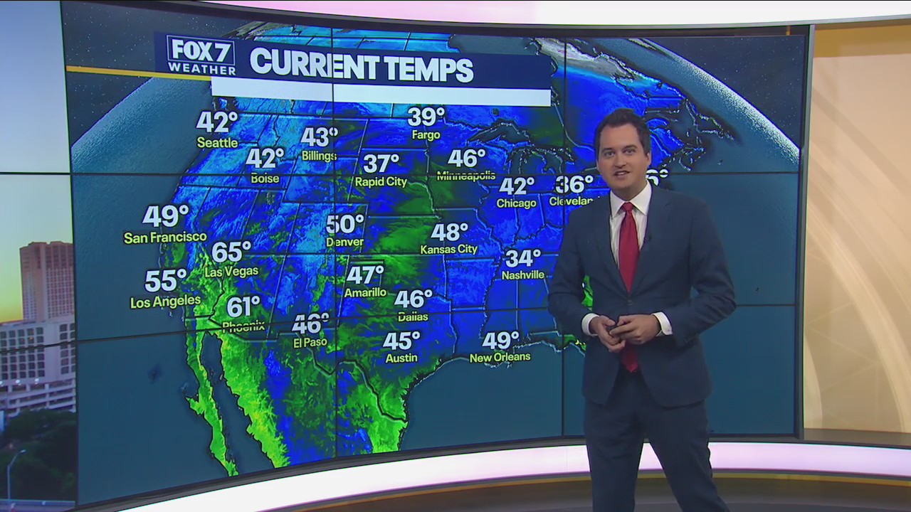 Steven's Sunday morning forecast (11/7)