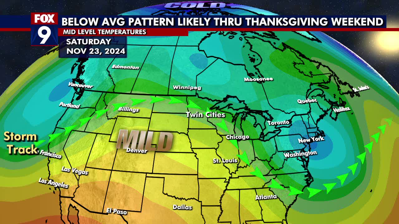 MN weather: Thanksgiving travel forecast