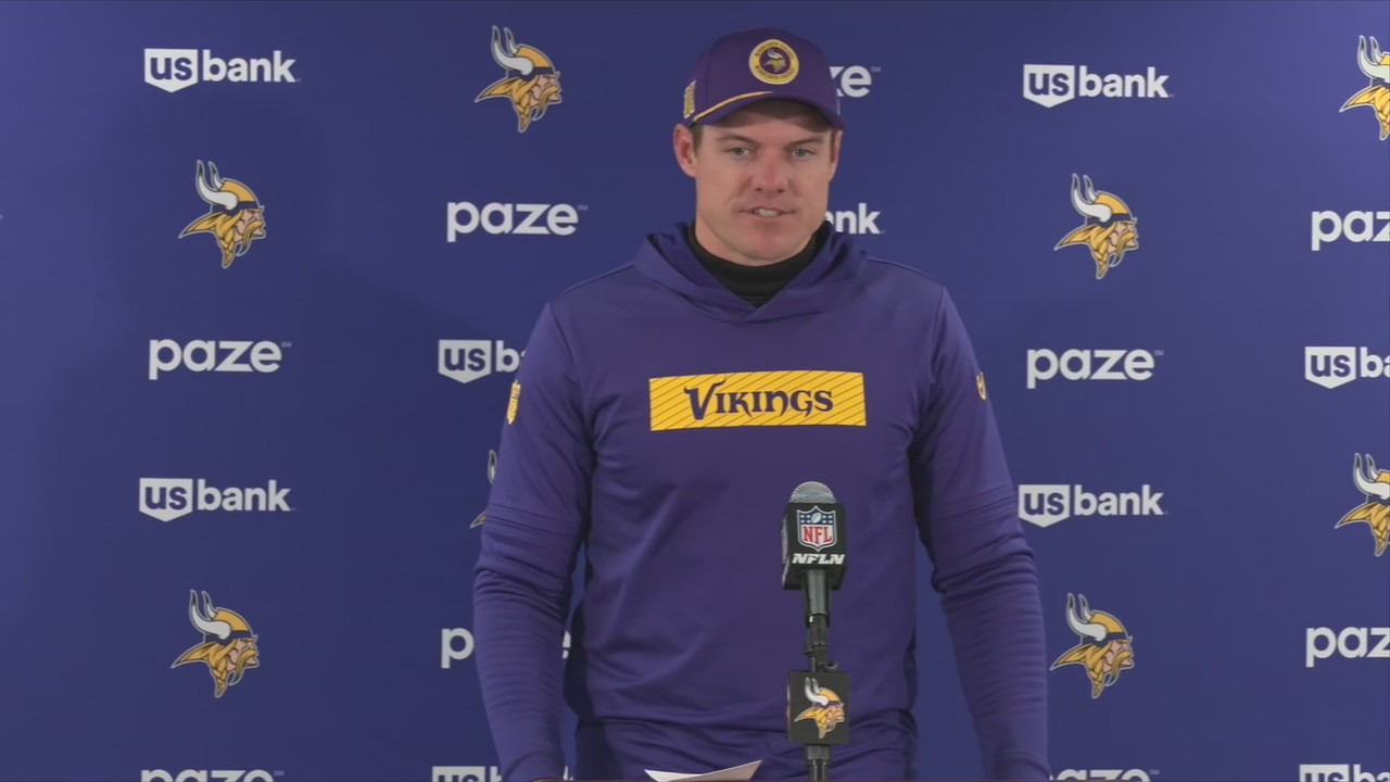 Kevin O'Connell after Vikings beat Bears: 'A hard-fought, tough win'