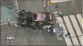 Times Square crash