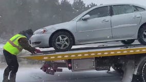 Factory-induced snow crashes surprise tow company