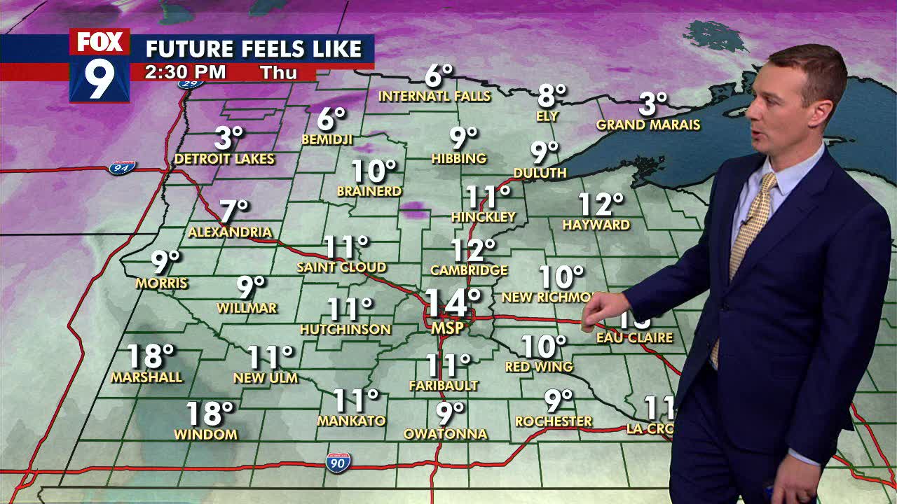 MN weather: Thursday forecast update | FOX 9 Minneapolis-St. Paul