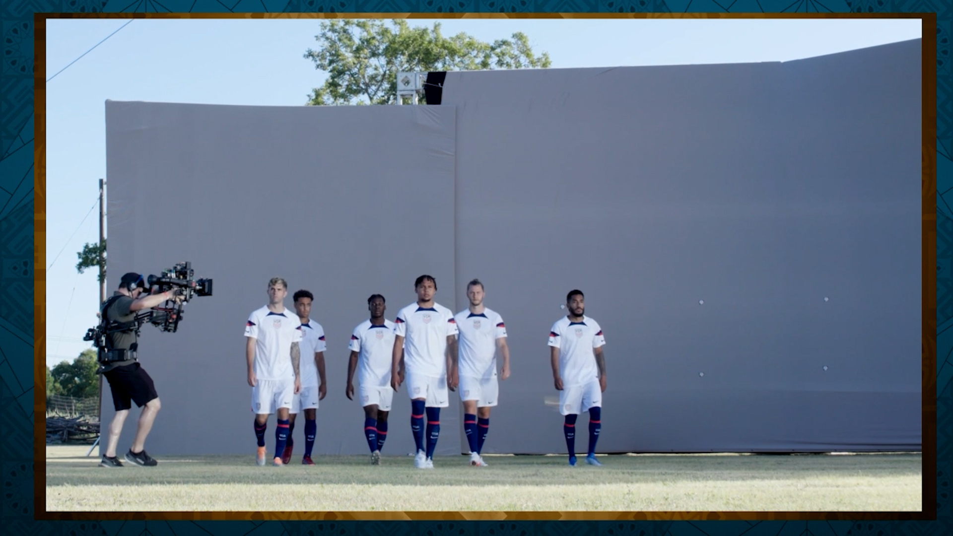 World Cup promo shoot behind the scenes with VFX supervisor