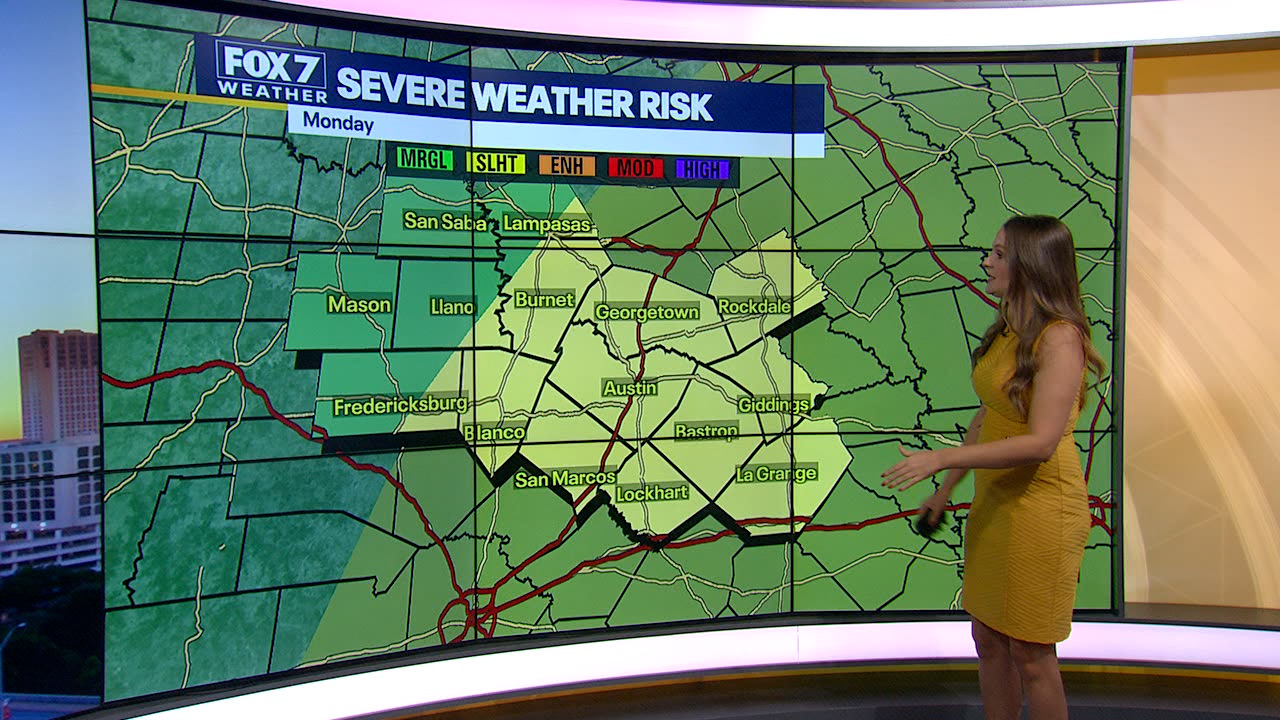 Another windy day with risk of severe storms tomorrow