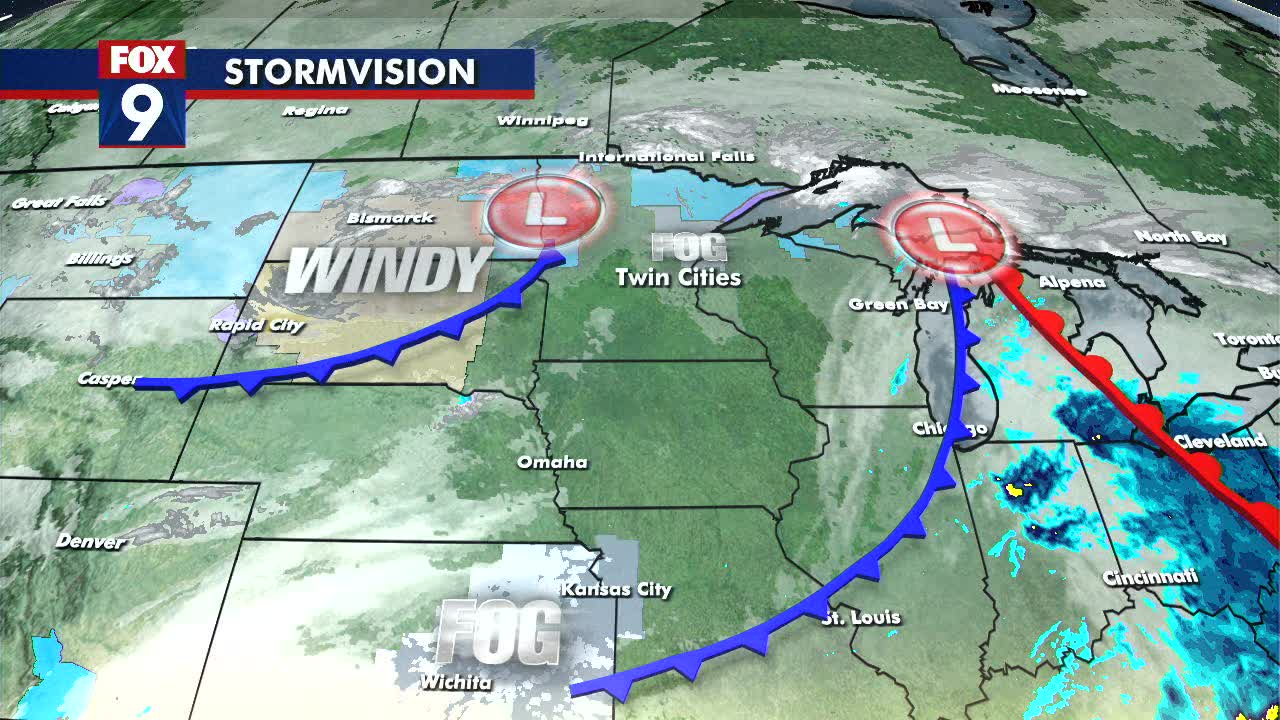 MN weather: Fairly mild as blustery breezes return