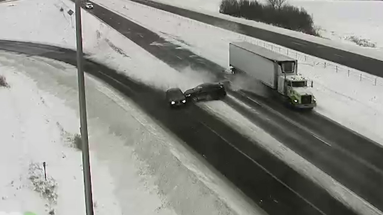 Crash compilation: 1st big snowstorm of the season | FOX 9 Minneapolis ...