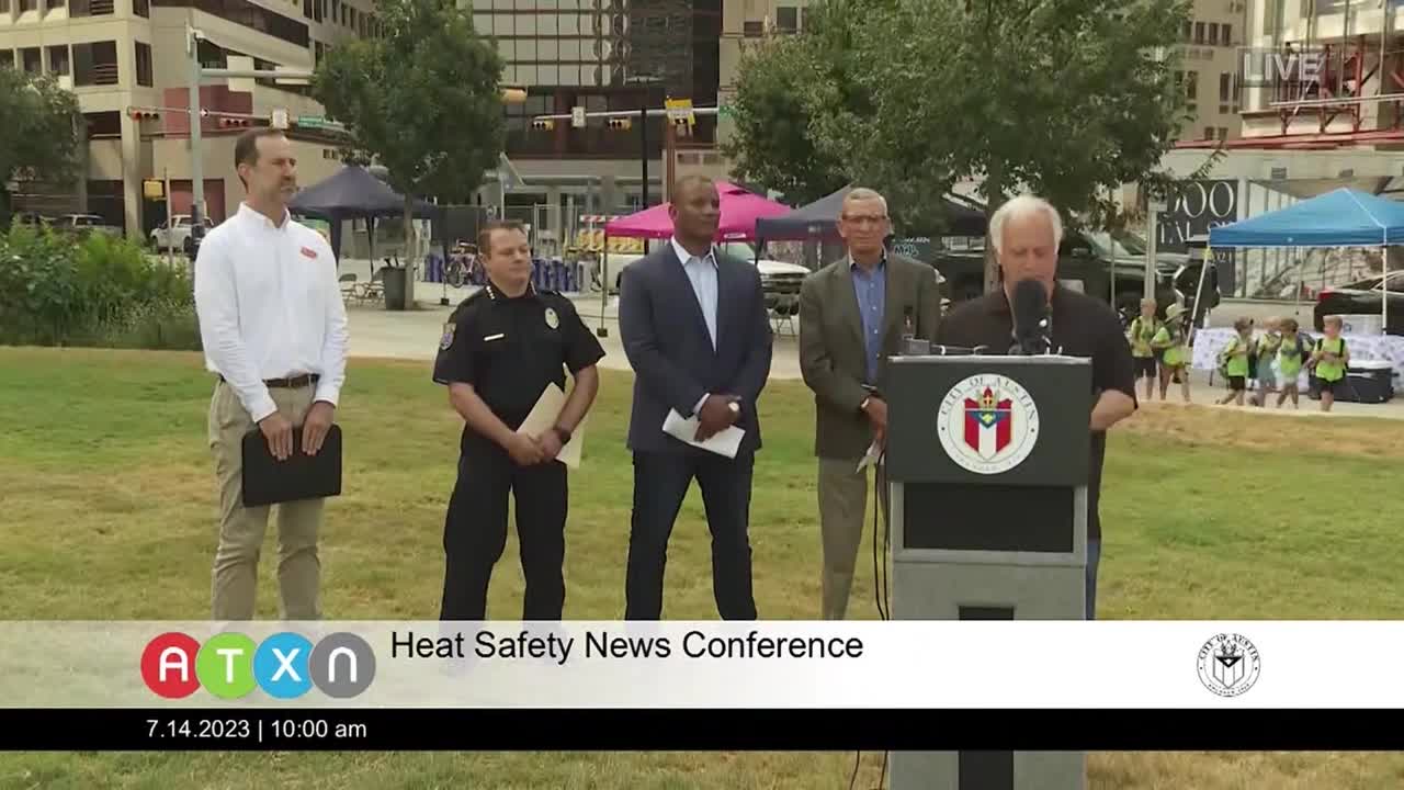 City update on Austin's response to heat