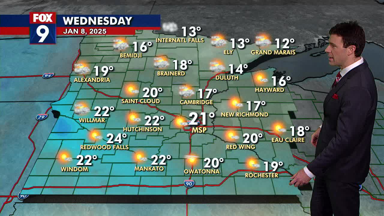 MN weather: Bright and tranquil day on Wednesday | FOX 9 Minneapolis-St ...