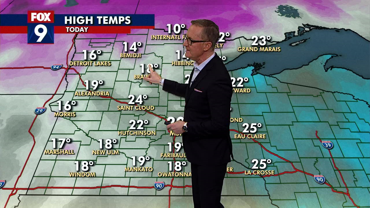 MN weather: Clear but cold week ahead | FOX 9 Minneapolis-St. Paul