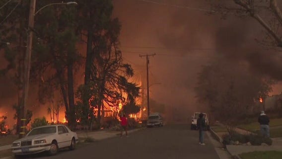 Thousands under evacuation order amid CA wildfires