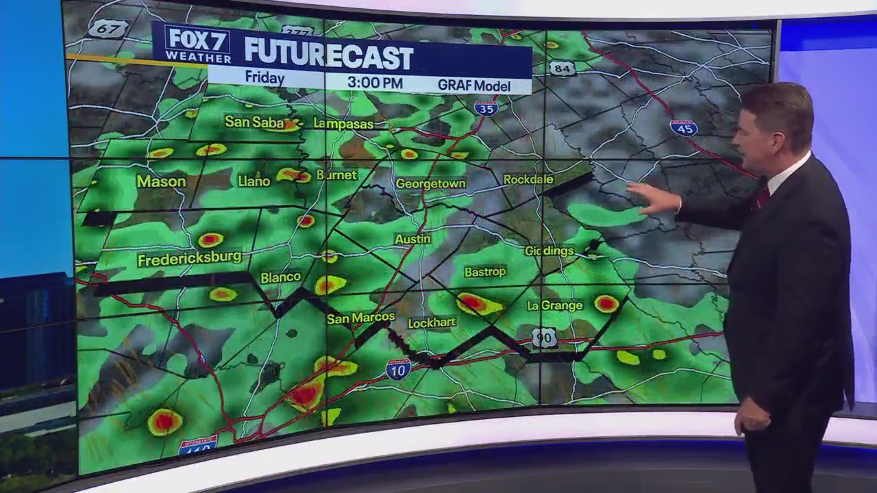 Austin weather: More rain on the way