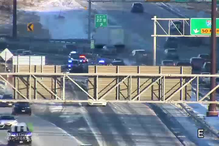 Roseville I-35W crash after state trooper chase
