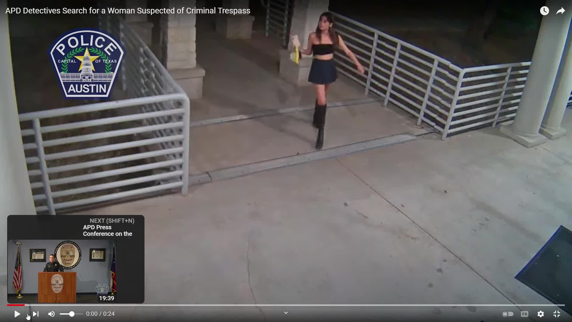 APD searching for criminal trespass suspect | FOX 7 Austin