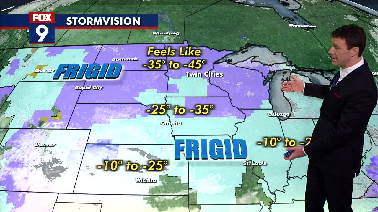 MN weather: Bright, bitterly cold on MLK Day