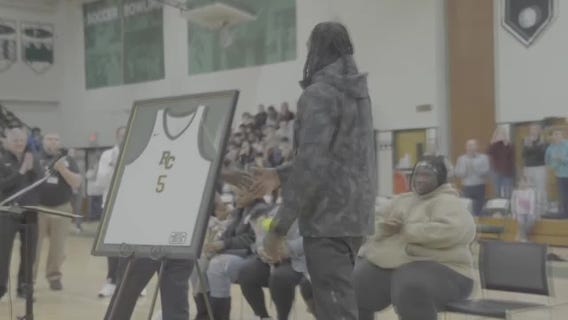 Timberwolves star Naz Reid has high school jersey retired
