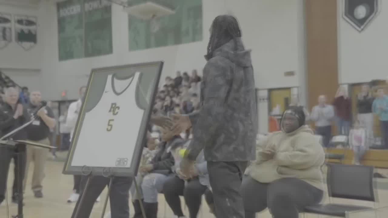 Timberwolves star Naz Reid has high school jersey retired