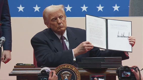 Pres. Trump signs Day 1 executive orders