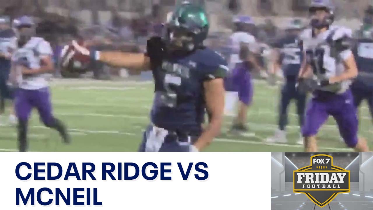 Week 11: Cedar Ridge vs. McNeil