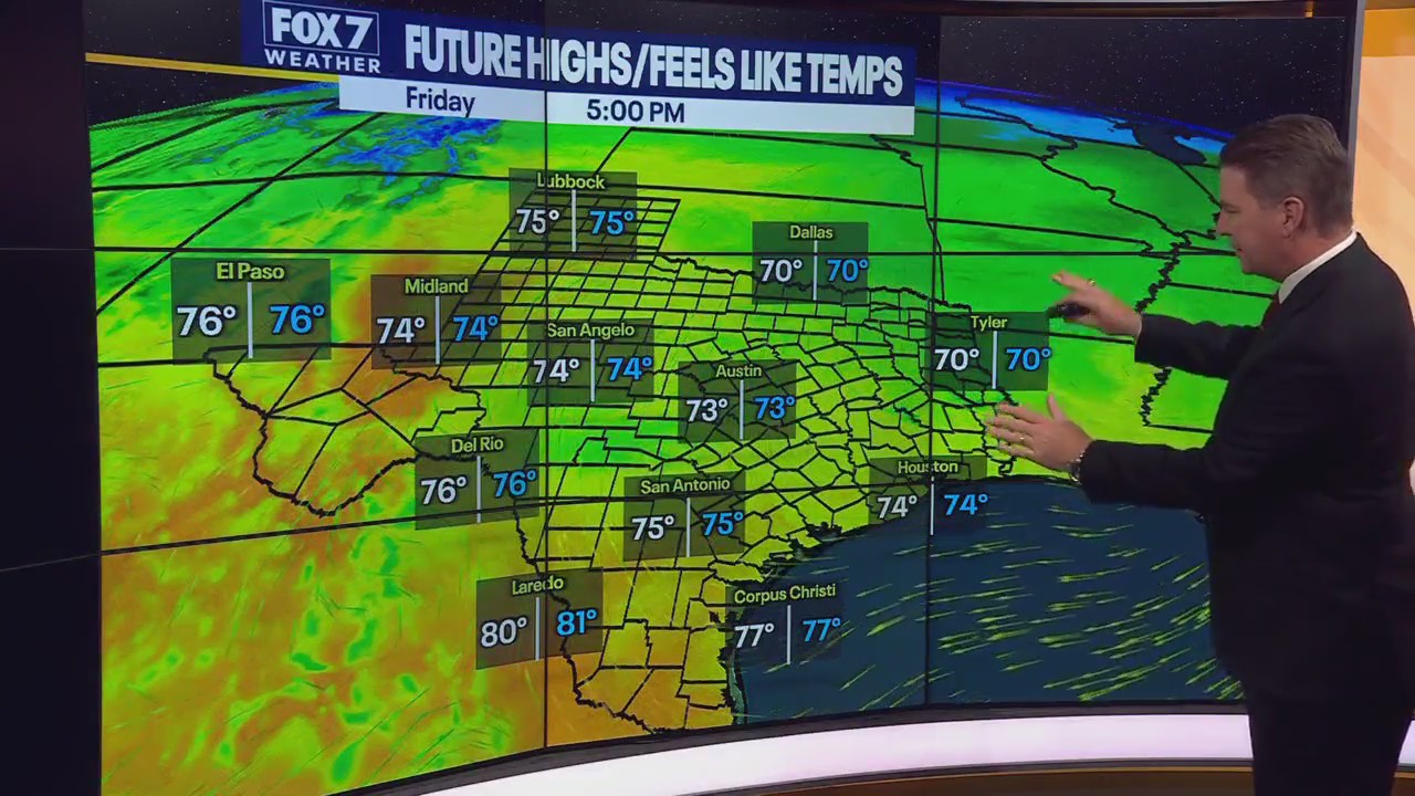 Austin weather: Warmer temps on the way