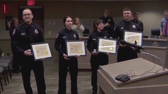 Maplewood firefighters recognized for amazing rescue