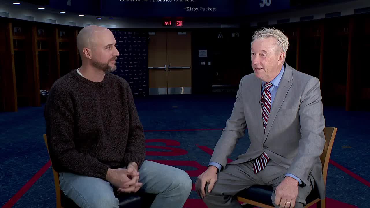 Jim Rich sits down 1-on-1 with Twins manager Rocco Baldelli