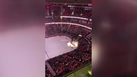 Canadian NHL fans boo U.S. anthem after tariffs announcement