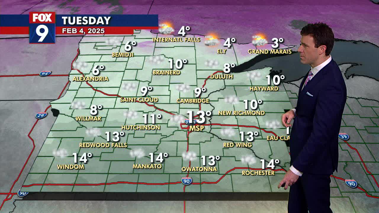 MN weather: Cold but quiet on Tuesday
