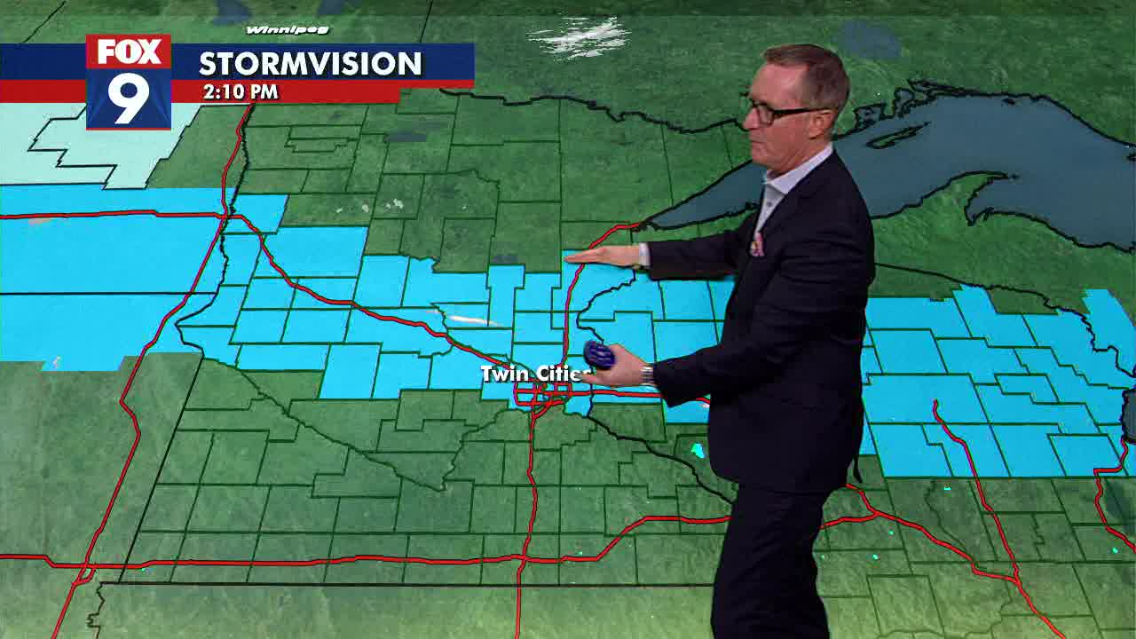MN weather: Monday AM snow will slow commute