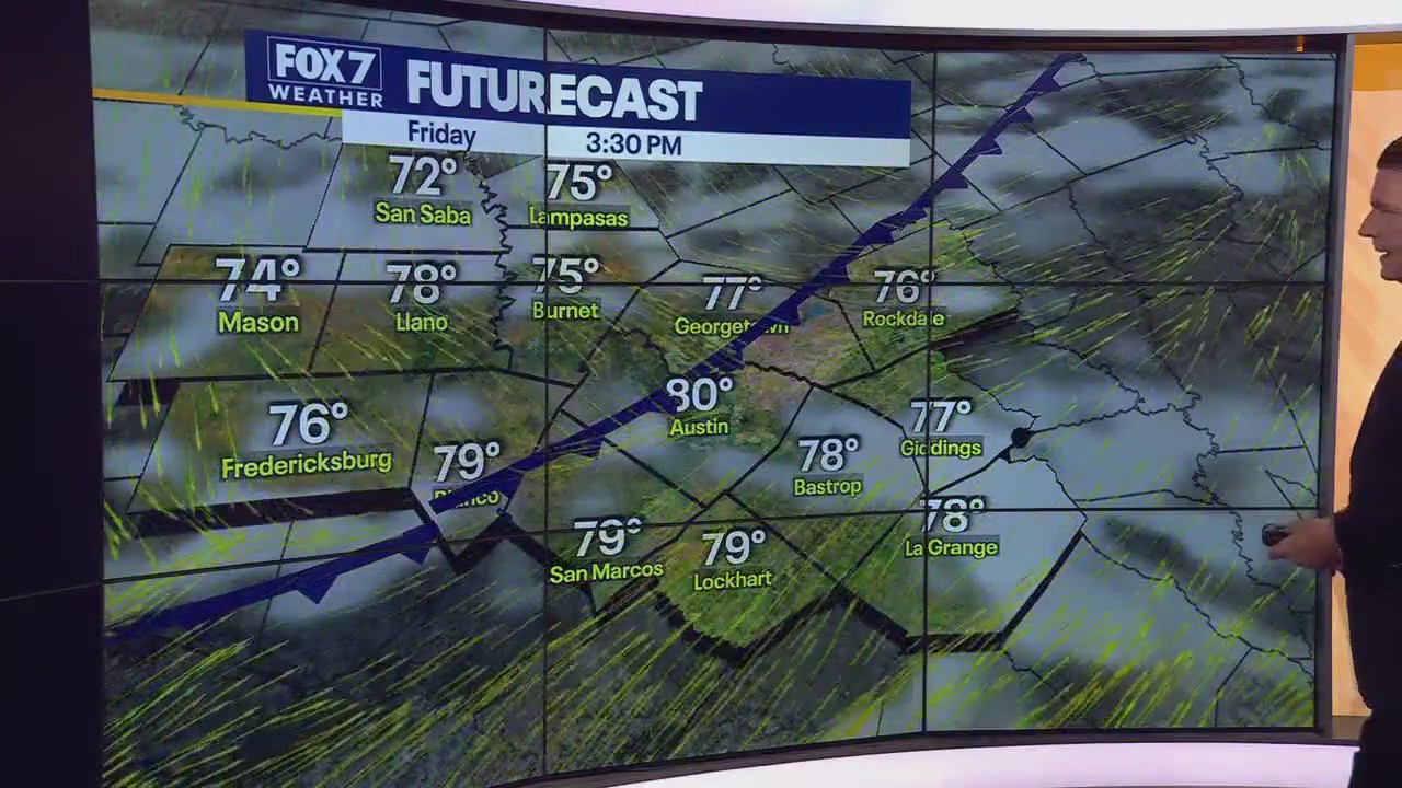 Austin weather: Two cold fronts on the way