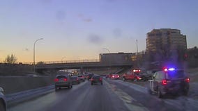 Slick conditions cause multiple crashes in metro
