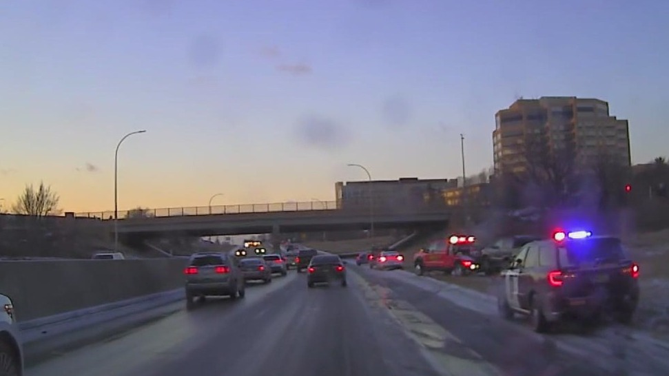 Slick conditions cause multiple crashes in metro
