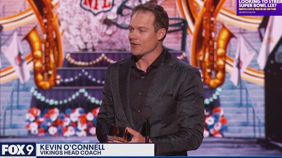Kevin O'Connell named Coach of the Year at NFL Honors