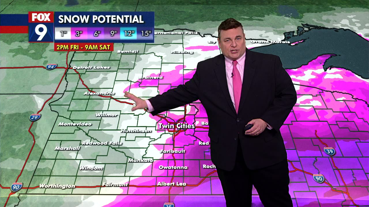 MN weather: Valentine's Day snow forecast