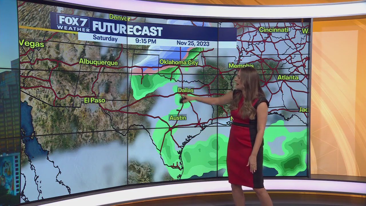 Austin weather: Incoming cold front