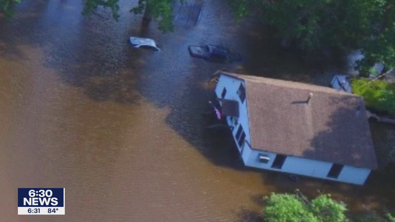 Recovery efforts continue after flooding in Randall, Minn.