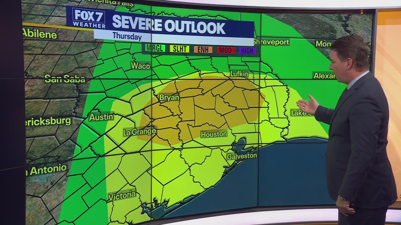 Austin weather: Strong storms possible Thurs.
