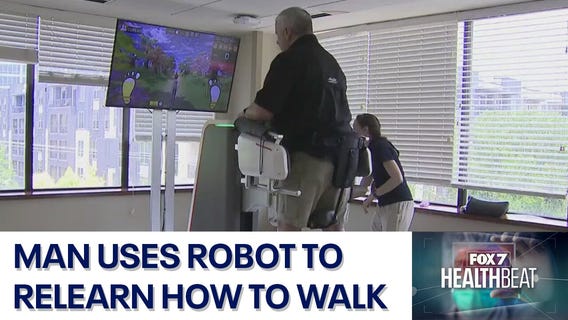 Bastrop man uses robot to relearn how to walk