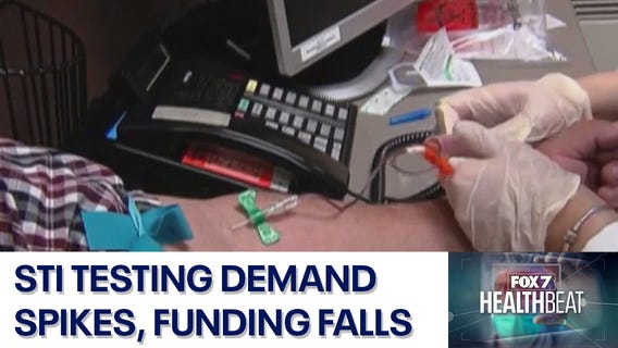 STI testing demand spikes, funding falls