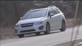 The dangers of driving on wet leaves