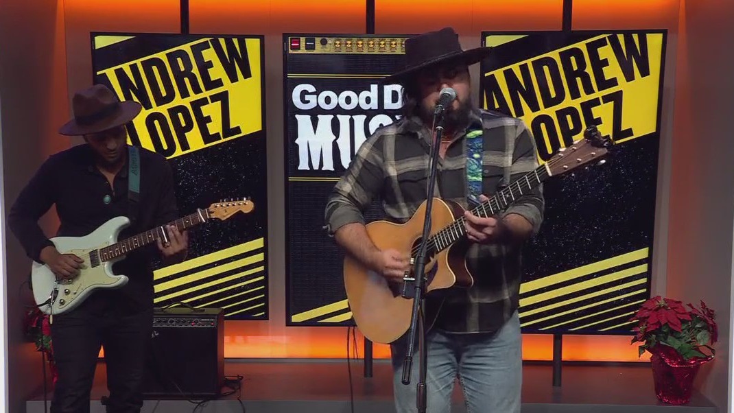 Andrew Lopez performs 'Wild Blue'